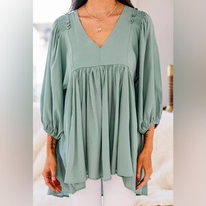 JODIFL Give You a Ring Babydoll Tunic